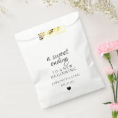 Sachets En Papier Favoriser le sac - une fin douce (Scellé)