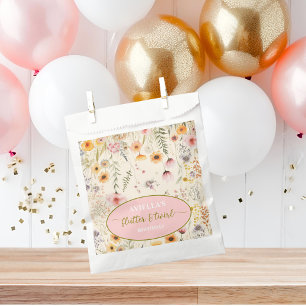 Sachets En Papier Fée de fantaisie Fleur sauvage papillonne et tourn