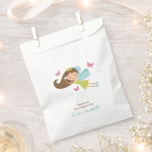 Sachets En Papier Fée magique Princesse fête d'anniversaire (Coupé)