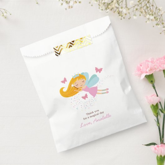 Sachets En Papier Fée magique Princesse fête d'anniversaire (Scellé)