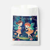 Sachets En Papier Fées Mignonnes Dans Le Merci Forestier Enchanté (Devant)