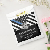Sachets En Papier Félicitations à la Police Blue Line Flag (Scellé)