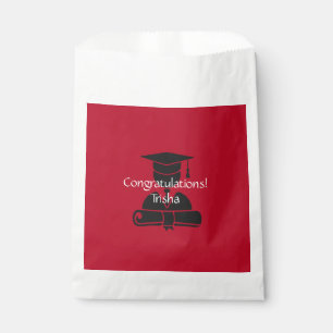 Sachets En Papier Félicitations Baguettes Goodie Graduate