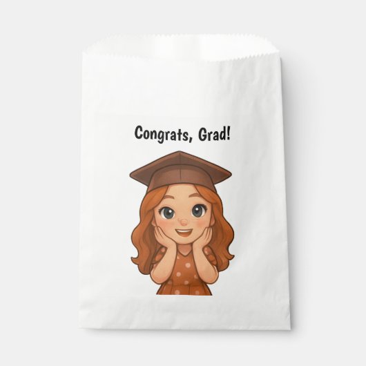 Sachets En Papier Félicitations Grad (Devant)