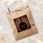 Sachets En Papier Fer de poêle Rustique Traiteur Restaurant Restaura (Coupé)