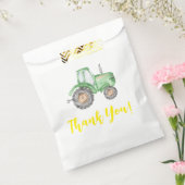 Sachets En Papier Ferme de tracteurs verts Anniversaire Favoriser le (Scellé)