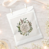 Sachets En Papier Ferme rustique grange baby shower botanique (Coupé)