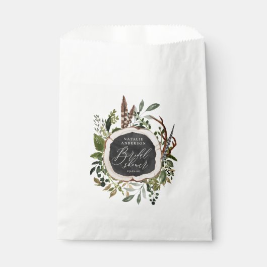 Sachets En Papier Ferme rustique grange douche botanique (Devant)