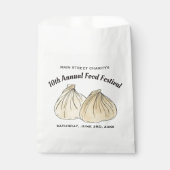 Sachets En Papier Festival alimentaire chinois Dim Sum Shumai Dumpli (Devant)