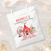 Sachets En Papier Festival du Carnaval Spectacle Merci Anniversaire (Coupé)