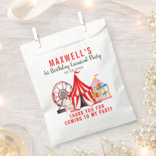 Sachets En Papier Festival du Carnaval Spectacle Merci Anniversaire