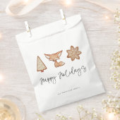 Sachets En Papier Festive Cookie Trio Noël (Coupé)