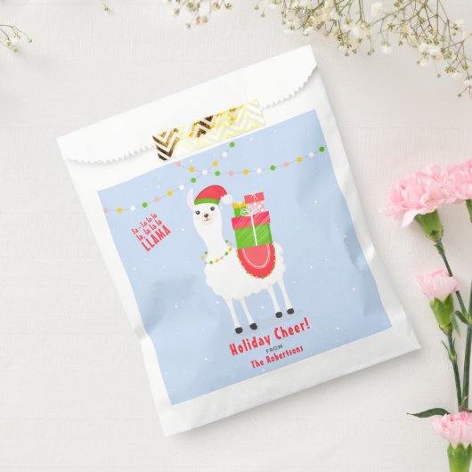 Sachets En Papier Festive Llama Christmas (Scellé)