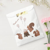 Sachets En Papier Fête Animaux Écureuil fête d'anniversaire (Scellé)