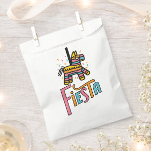 Sachets En Papier Fête colorée de Fiesta Piñata