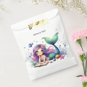 Sachets En Papier Fête d'anniversaire aquarelle Sirène Mer Vie migno (Scellé)