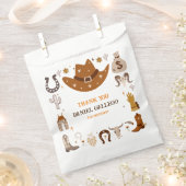 Sachets En Papier Fête d'anniversaire de Cowboy (Coupé)