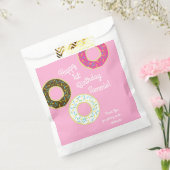 Sachets En Papier Fête d'anniversaire de Donut (Scellé)