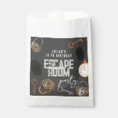 Sachets En Papier Fête d'anniversaire de la chambre d'évasion (Devant)