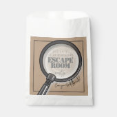 Sachets En Papier Fête d'anniversaire de la chambre d'évasion (Devant)