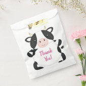 Sachets En Papier Fête d'anniversaire de la ferme de vache (Scellé)