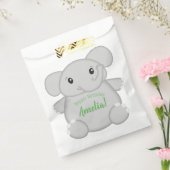 Sachets En Papier Fête d'anniversaire de l'éléphant vert (Scellé)