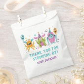 Sachets En Papier Fête d'anniversaire de Little Monsters (Coupé)