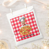 Sachets En Papier Fête d'anniversaire des enfants de Pizza (Coupé)