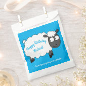 Sachets En Papier Fête d'anniversaire des moutons (Coupé)