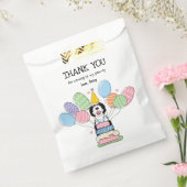 Sachets En Papier Fête d'anniversaire du caniche noir et blanc (Scellé)