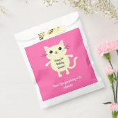 Sachets En Papier Fête d'anniversaire du chat (Scellé)