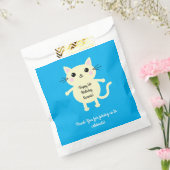 Sachets En Papier Fête d'anniversaire du chat (Scellé)