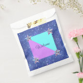 Sachets En Papier Fête d'anniversaire jumelle dans l'espace (Scellé)