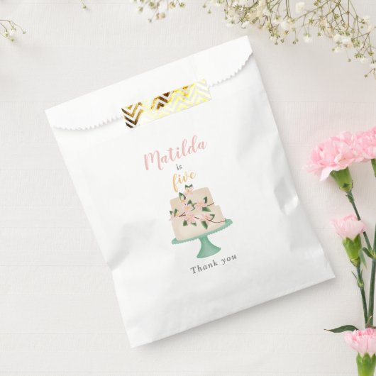 Sachets En Papier fête d'anniversaire modifiable (Scellé)