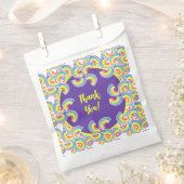 Sachets En Papier Fête d'anniversaire Rainbow (Coupé)