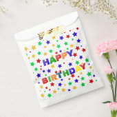 Sachets En Papier Fête d'anniversaire simple moderne rouge étoile co (Scellé)