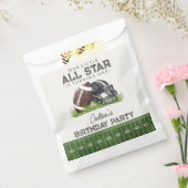 Sachets En Papier Fête d'anniversaire Touchdown Petite Star de Footb (Scellé)