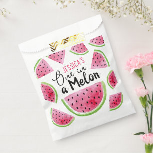 Sachets En Papier Fête d'anniversaire Une dans un melon