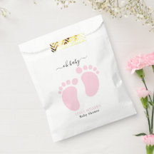 Fête de Baby Shower pour Bébé Pieds, Fille Baby Sh