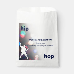 Sachets En Papier Fête de danse Hip Hop pour 12ème anniversaire