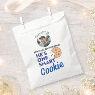 Sachets En Papier Fête de graduation Favoriser le cookie intelligen