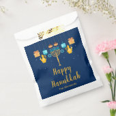 Sachets En Papier Fête de Hanoukka avec menorah (Scellé)