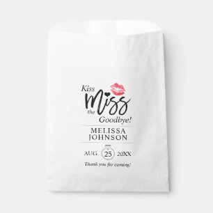 Sachets En Papier Fête de la mariée moderne de Merci de Mlle Goodb