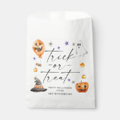 Sachets En Papier Fête de l'Halloween (Devant)