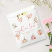 Sachets En Papier Fête de mariage automnal Citrouille rose (Scellé)