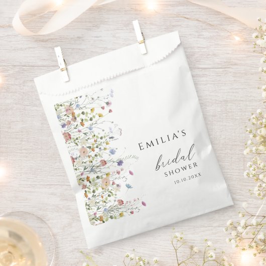 Sachets En Papier fête de mariage champêtre (Coupé)