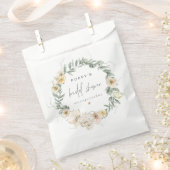 Sachets En Papier Fête de mariage champêtre aquarelle pastel Coqueli (Coupé)