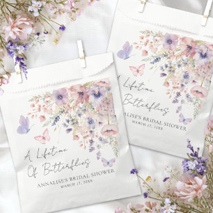 Sachets En Papier Fête de mariage champêtre papillon