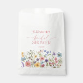 Sachets En Papier Fête de mariage florale Fleur Sauvage (Devant)