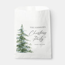 Fête de Noël arbre de Noël bleu aquarelle